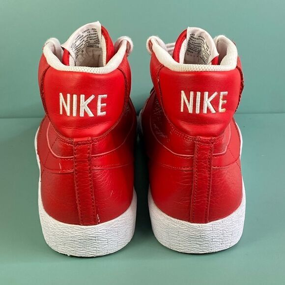 Nike Blazer Mid Premium 'Game Red' sneaker shoes mens size  10 - Picture 4 of 8